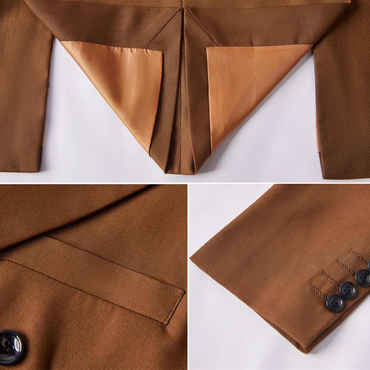 Herrenanzüge, 2-teiliger Einfarbiger Zweireihiger Blazer, Schmale Passform, Business-Casual-Smokingjacke, Bräutigam-hochzeitskleid, Herrenbekleidung, SkyBlue, XS