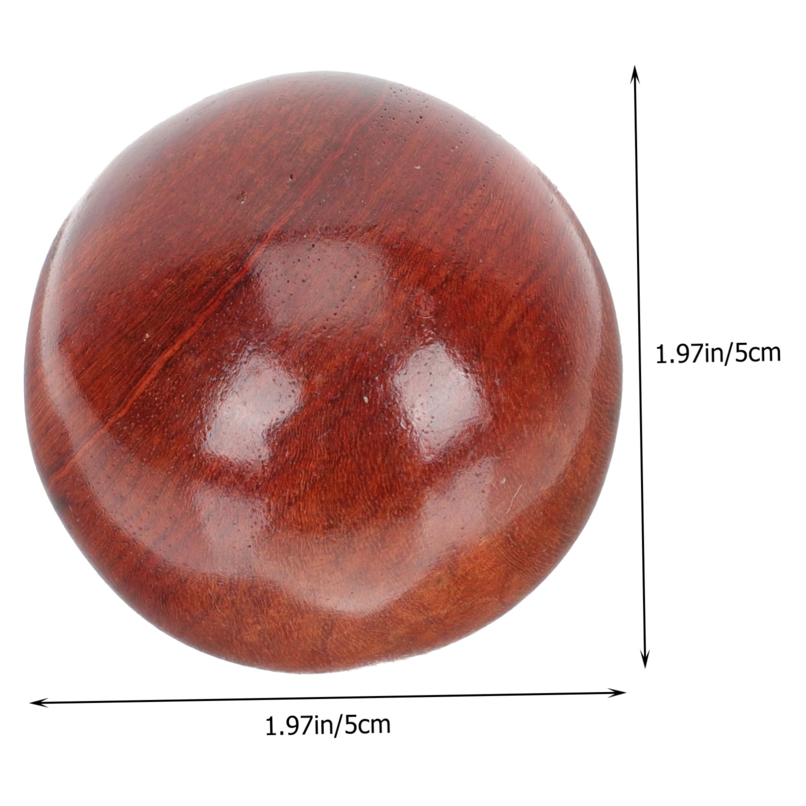 FRCOLOR 6 bolas de masaje de madera para la salud, bolas de masaje para las manos, bolas de madera, bolas de masaje para las manos, bolas de madera, manejables, rodar la pelota, yoga, gimnasia,