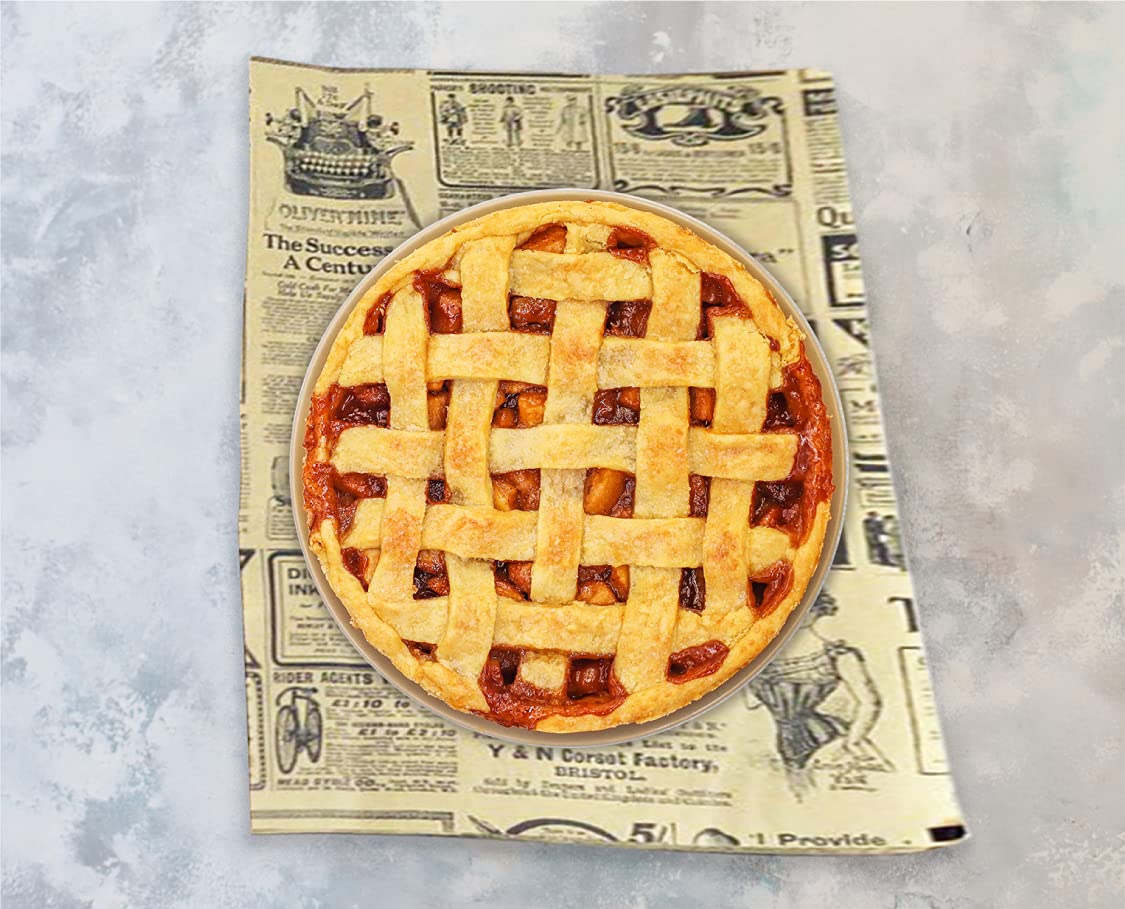 Papel antigrasa para envolver alimentos 500 unidades 32 x 20 cm Kraft