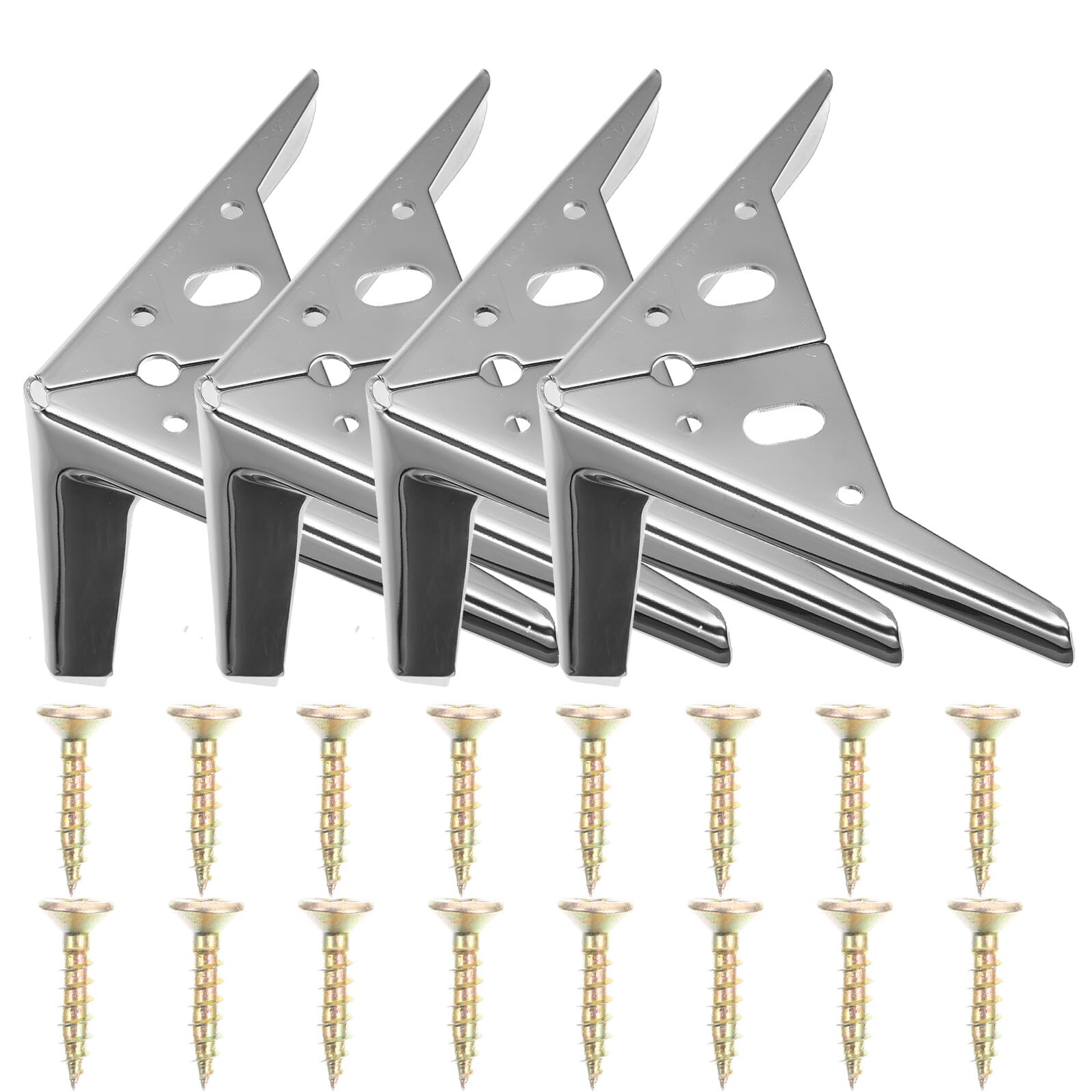 Meubles acier inoxydable supports triangulaires faciles à installer pour commode