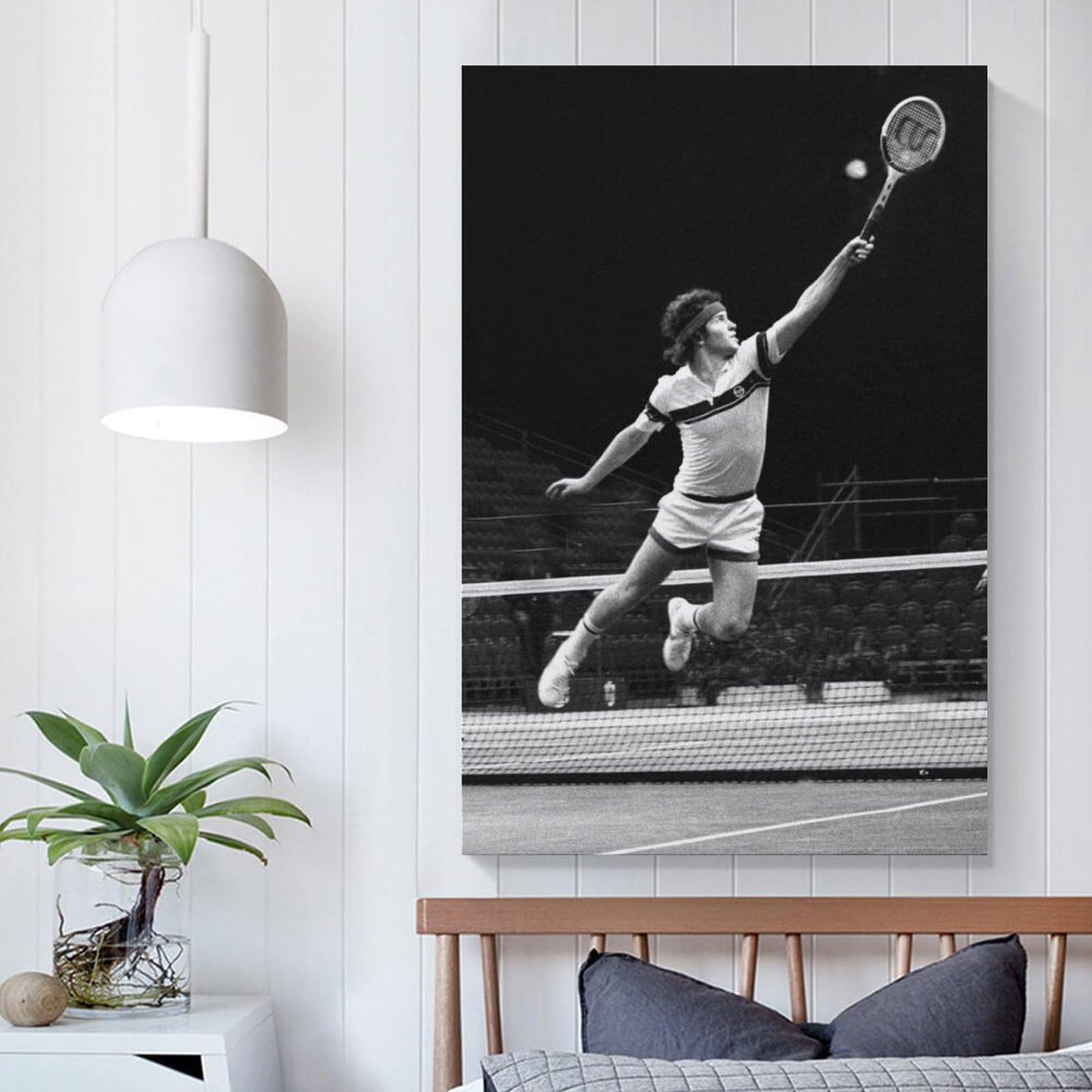 Amazon.co.jp: ジョン・マッケンロー テニスの選手ですアートポスター