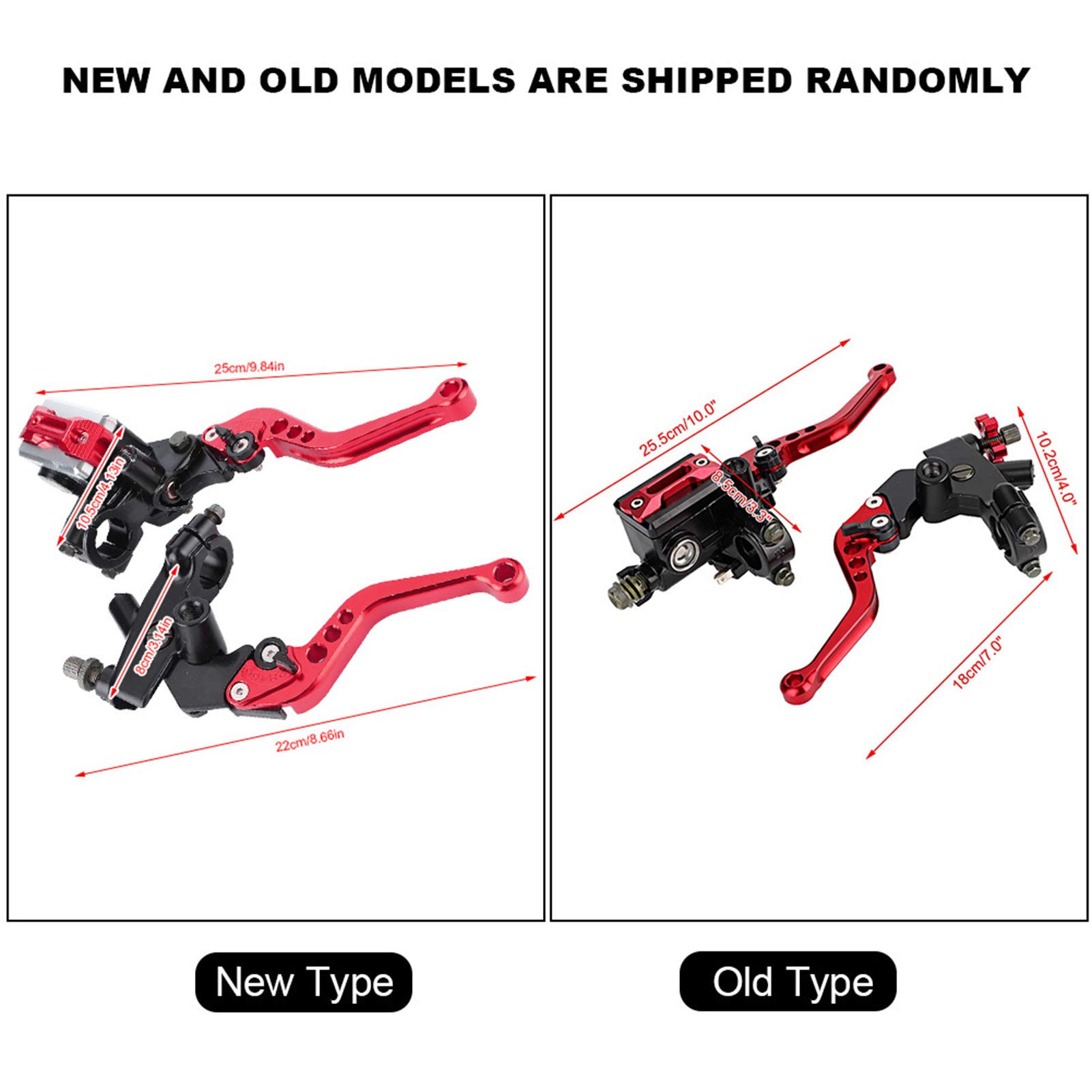 Universeel Motorfiets Rem- En Koppelingshendel Set – CNC Aluminium, 22mm, 6-standen Verstelbaar, Zwart, Voor De Meeste Motoren 2 miniatura