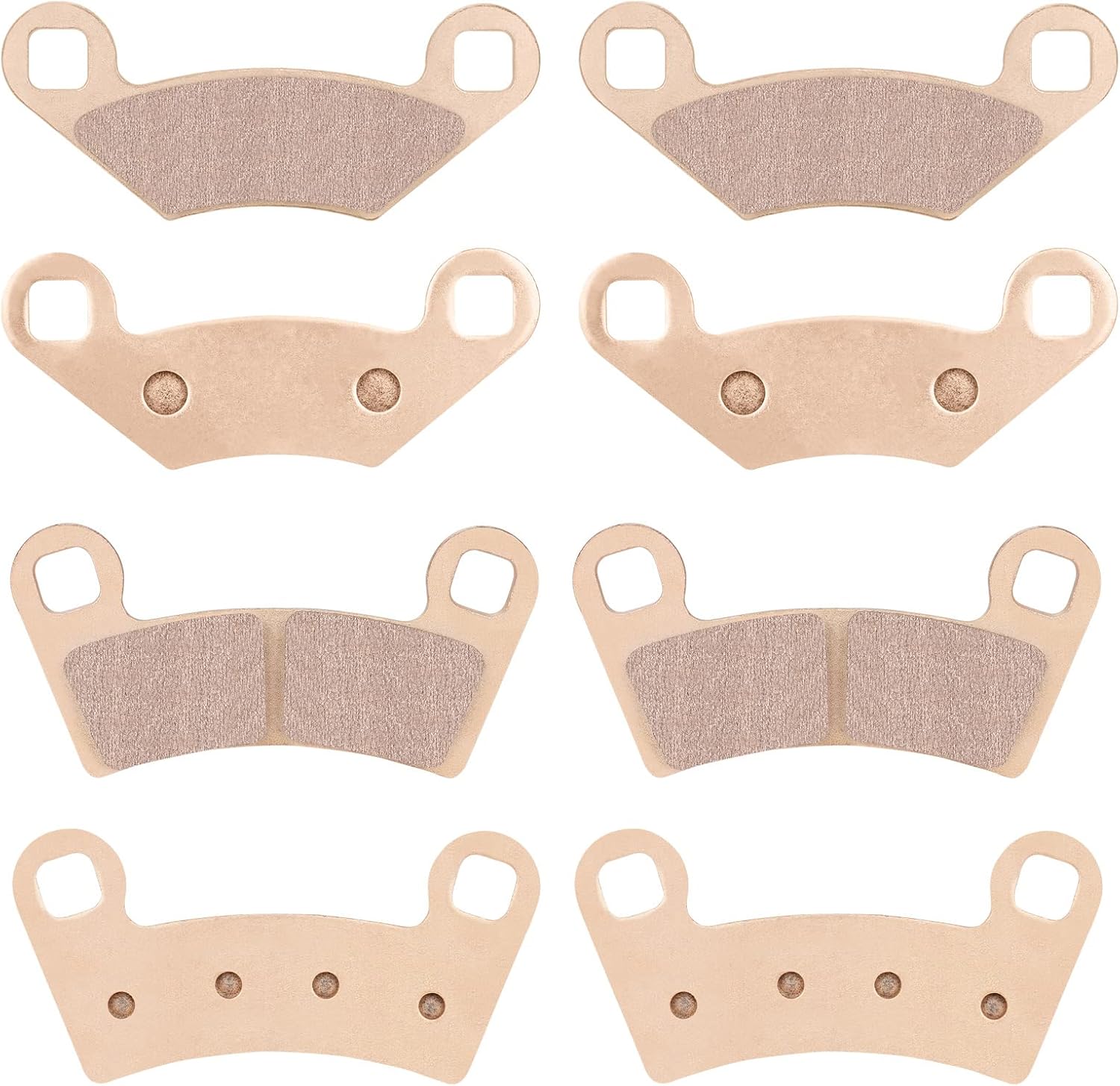 Youxmoto Sintered Brake Pads fit for Polaris RZR 900 50" / RZR-S 900 60 Inch 2015 2016 2017 2018 2019 2020, Front and Rear Brake Pads fit for Polaris RZR 1000, 2206025, 2203318, 4 Sets