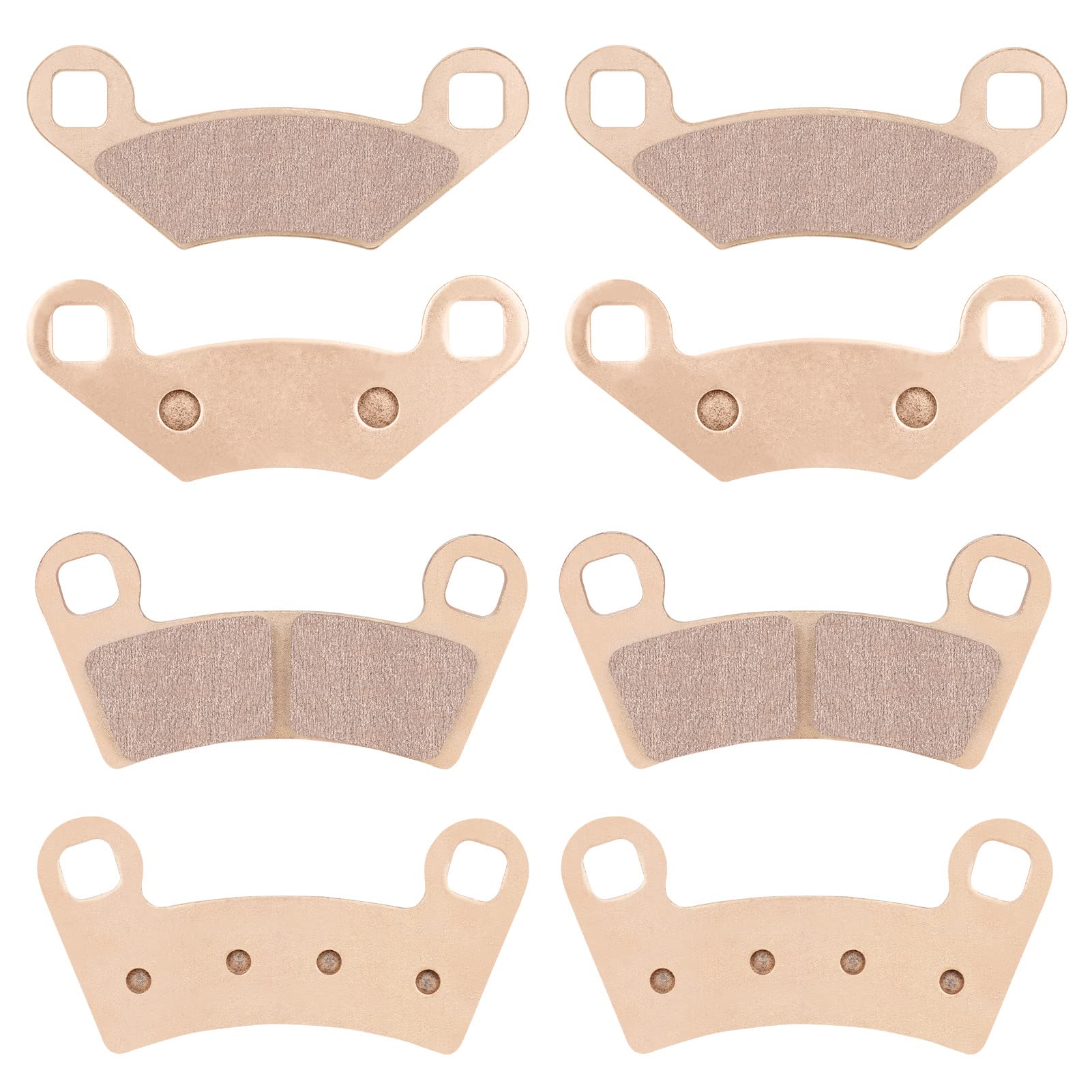 Youxmoto Sintered Brake Pads fit for Polaris RZR 900 50" / RZR-S 900 60 Inch 2015 2016 2017 2018 2019 2020, Front and Rear Brake Pads fit for Polaris RZR 1000, 2206025, 2203318, 4 Sets