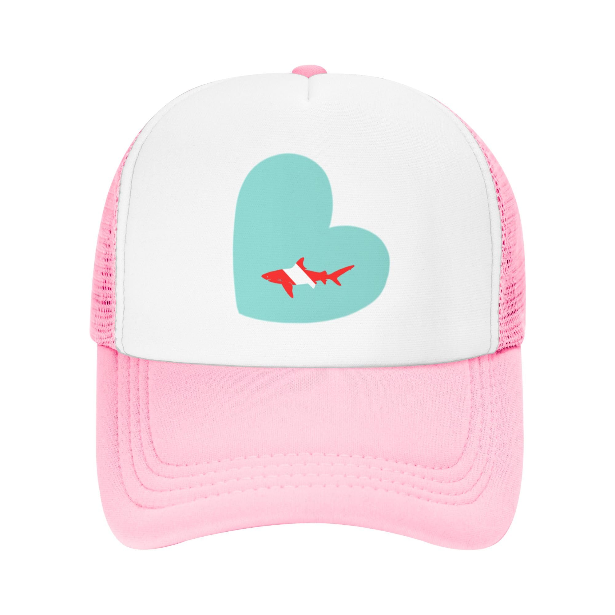 Shark Diver Scuba Lightweight Mesh Baseball Hat Fishing Sun Cap Outdoor Casual Cap