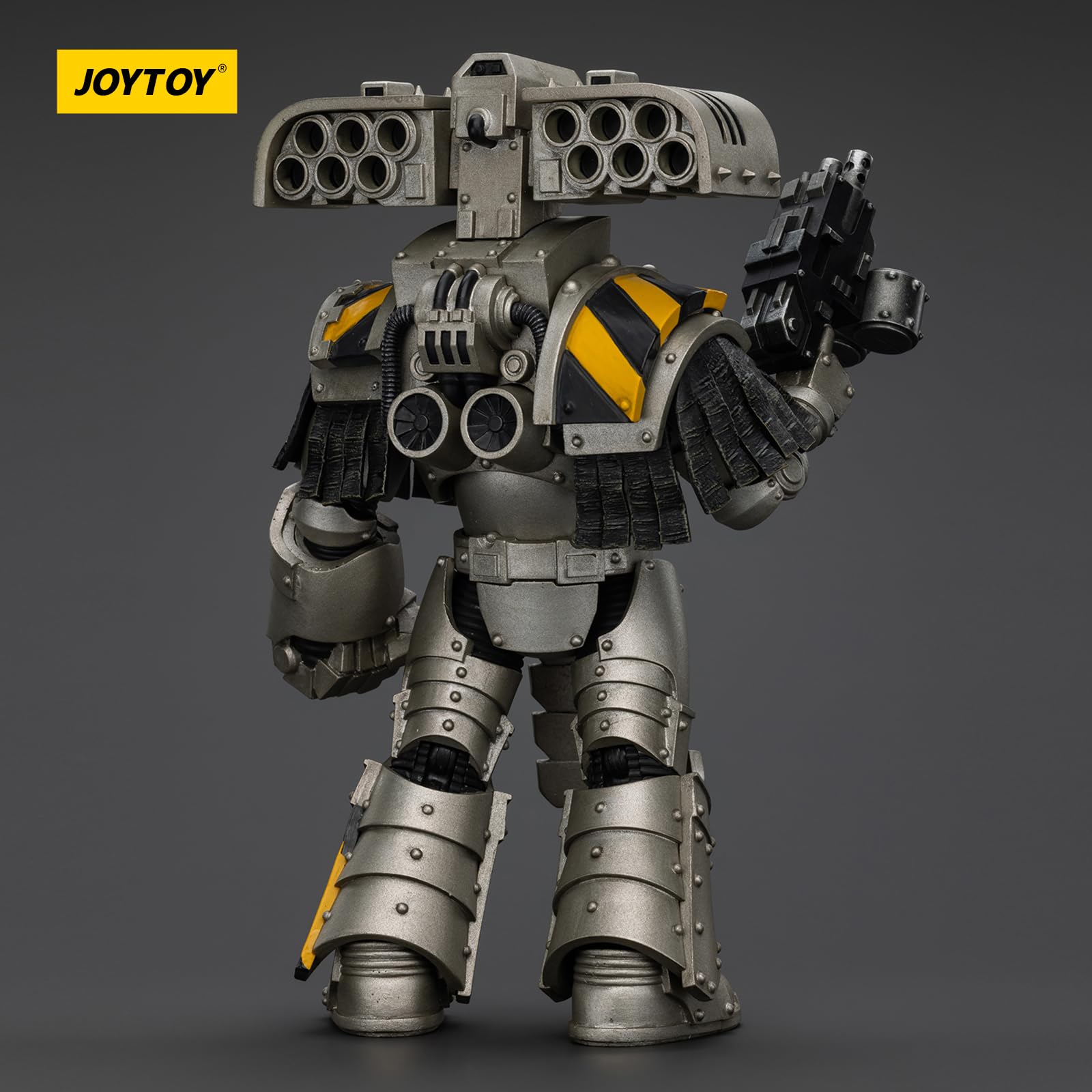 JOYTOY Warhammer 40k lron Warriors Tyrant Siege Master Terminator with Rocket launcher 1/18 Action Figure Collect And Display Model - Image 3