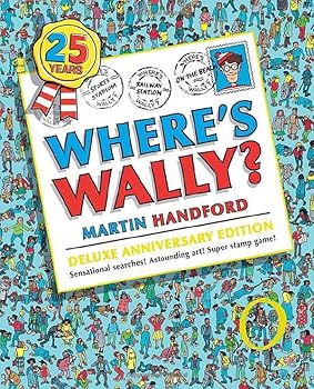 Hardcover Where S Wally 25th Ann M S Book