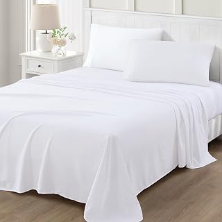 Microfiber Sheets Set - | Soft, Smooth, Durable, Easy Care | Bedding Sheets, Swissdot Rose