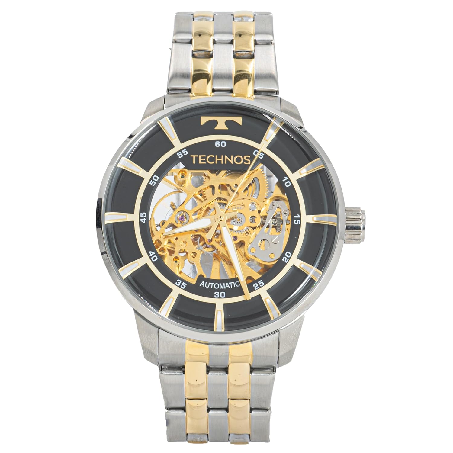 Relógio Technos Masculino Original Bicolar Garantia Prova D’água Garantia de 1 ano.