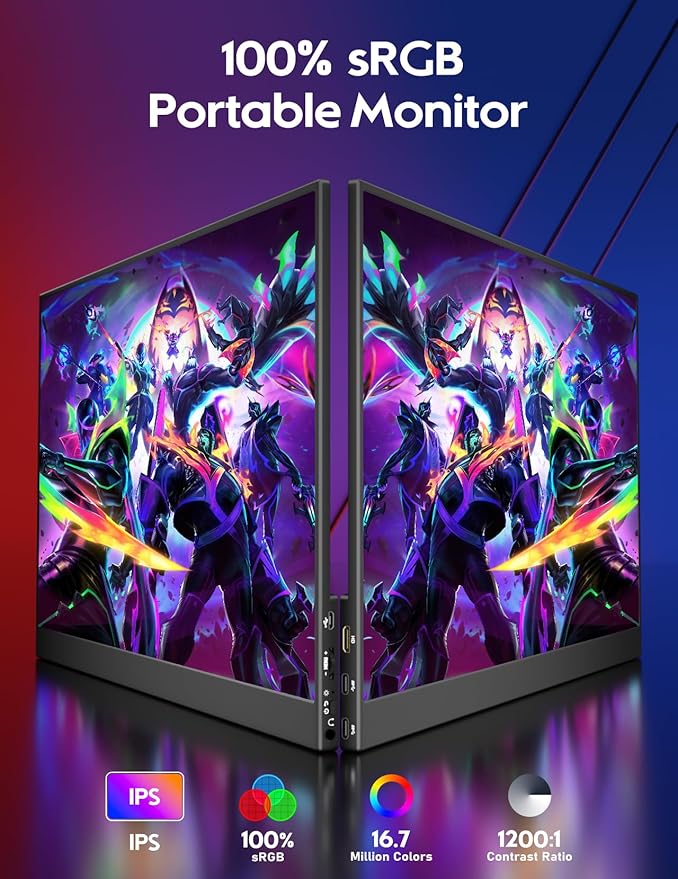 Monitor Portátil 16.1 FHD IPS miniatura 3