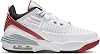 Nike Jordan Max Aura 5 Zapatos para Niños Grandes (DZ4352-101, Blanco/Rojo Varsity/Gris Lobo/Negro) 5