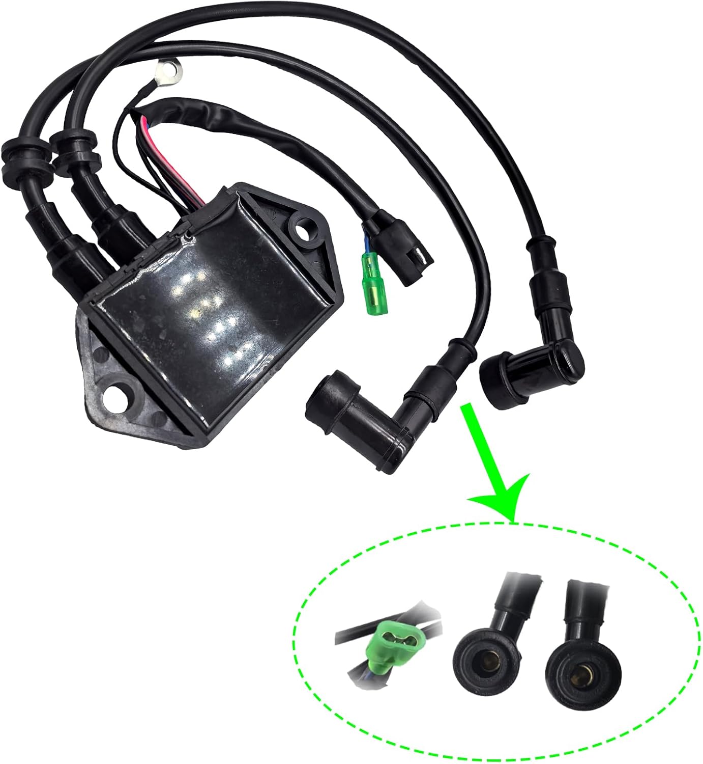 CDI Unit Fit For Suzuki Outboard 2 Stroke DT6 DT8 6HP 8HP Replace 32900-98100 32900-98101