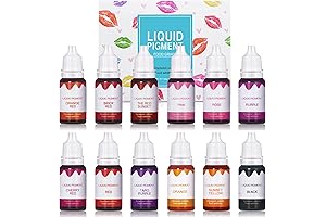 12 Colors DIY Lip Gloss Pigment for Lip Gloss Making