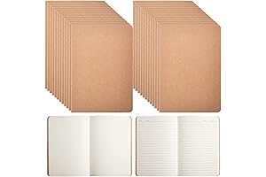 48 Kraft Paper Travel Notebook Bundle For Travelers