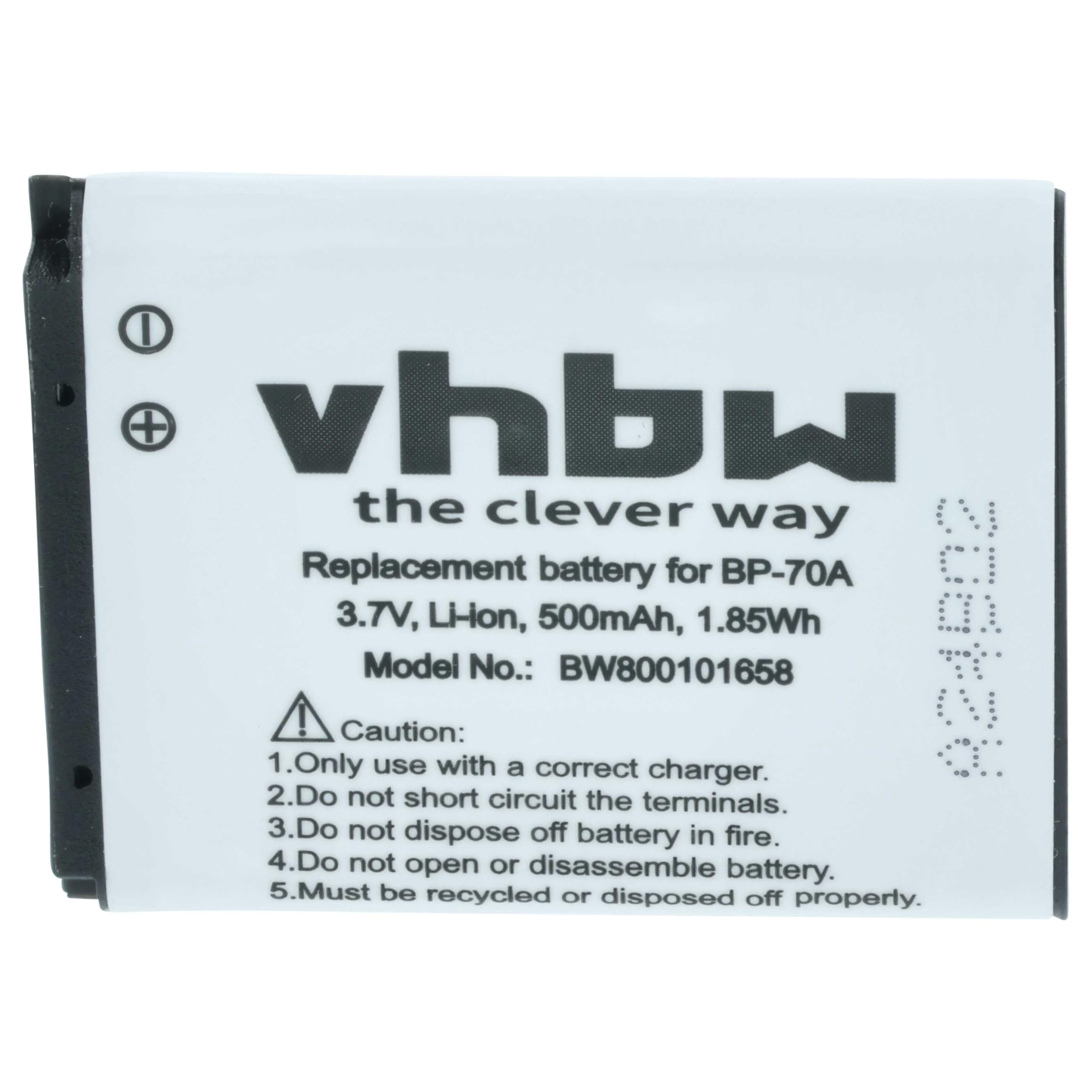 Bateria LI-ION nadaje się do SAMSUNG BP70a, BP-70a
