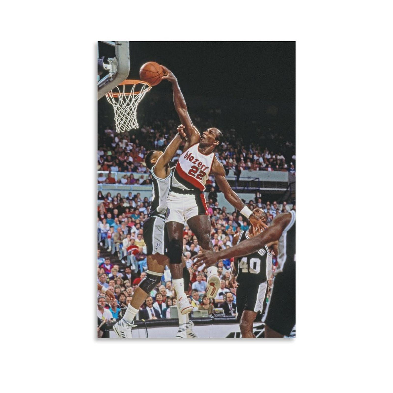 Amazon.co.jp: クライド・ドレクスラー・バスケットボール選手ポスター