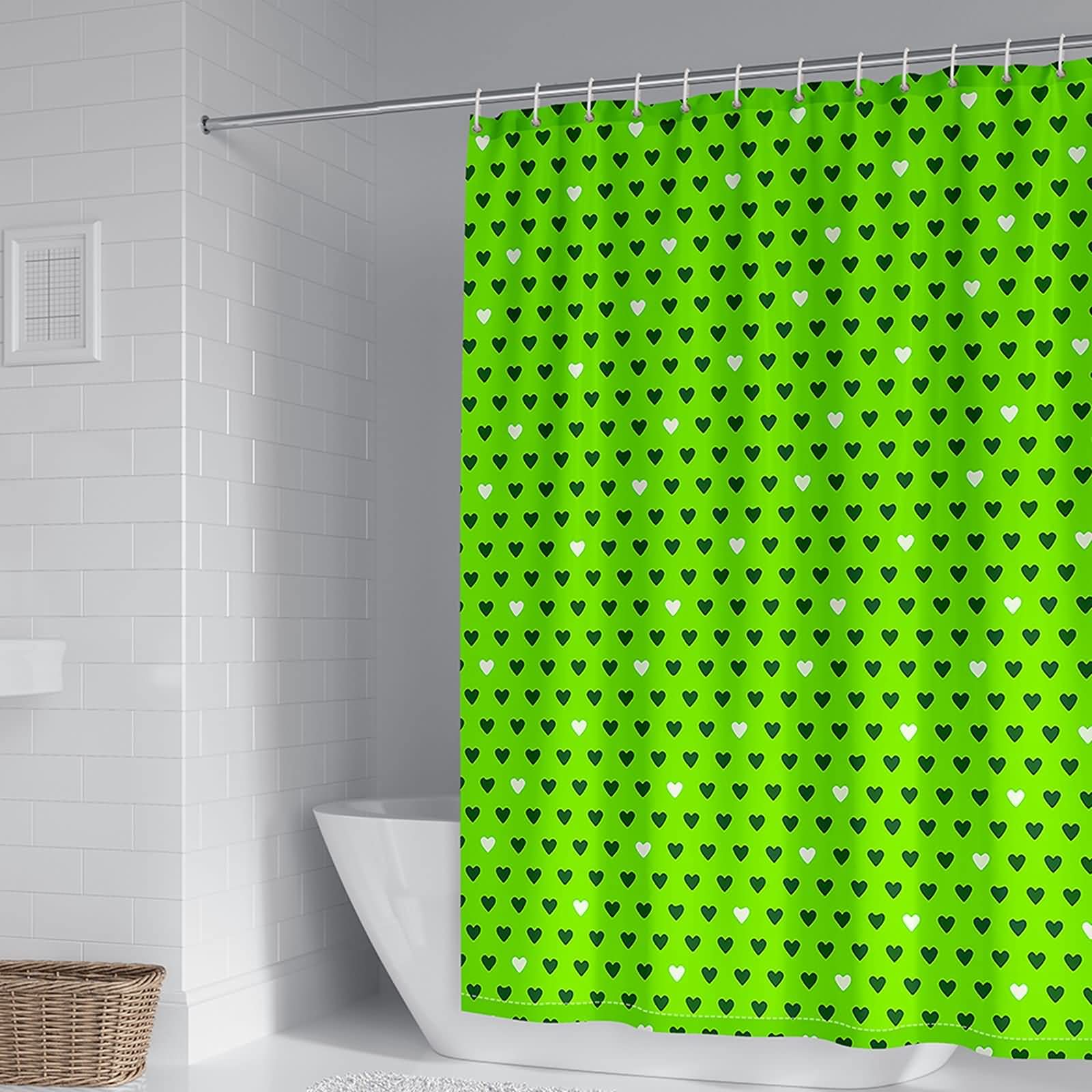 Rideau de douche 165x200cm polyester anti moisissure KnSam
