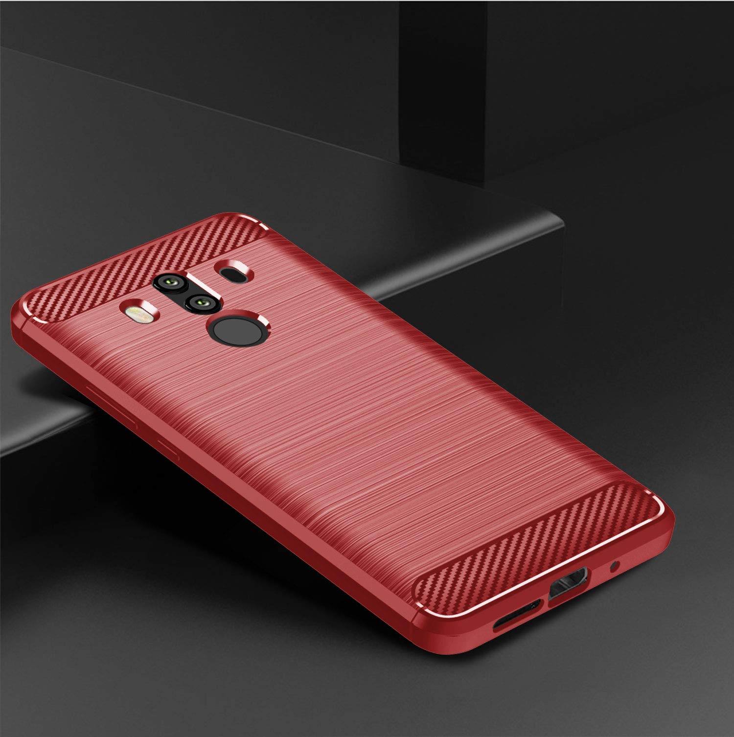 Asuwish Custodia per Huawei Mate 10 Pro, con nastro, pellicola