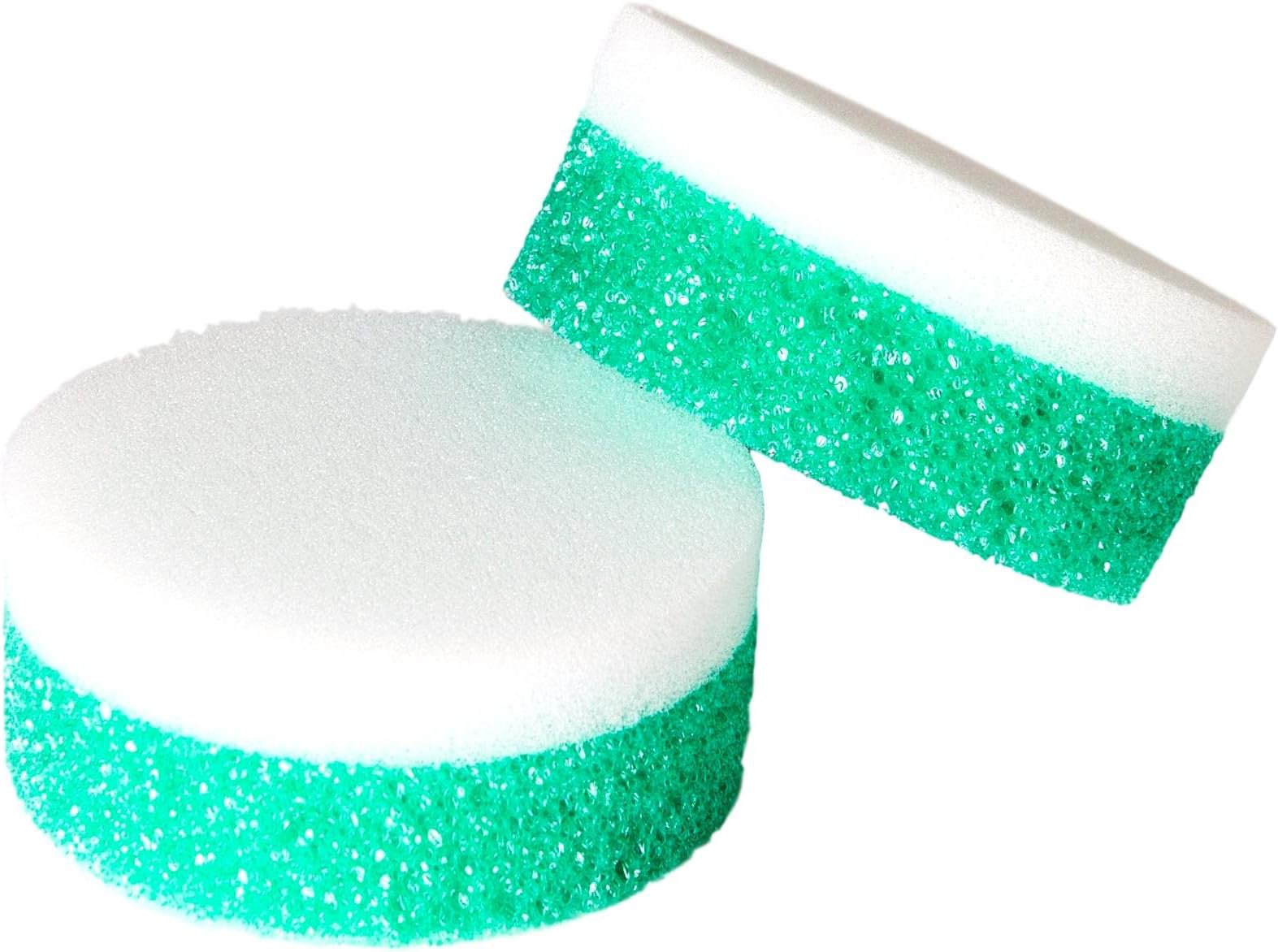 Universal Stone - Extra Strong & Extra Soft Dual Sponges. Odor-Resistant Sponge. 4-Pack