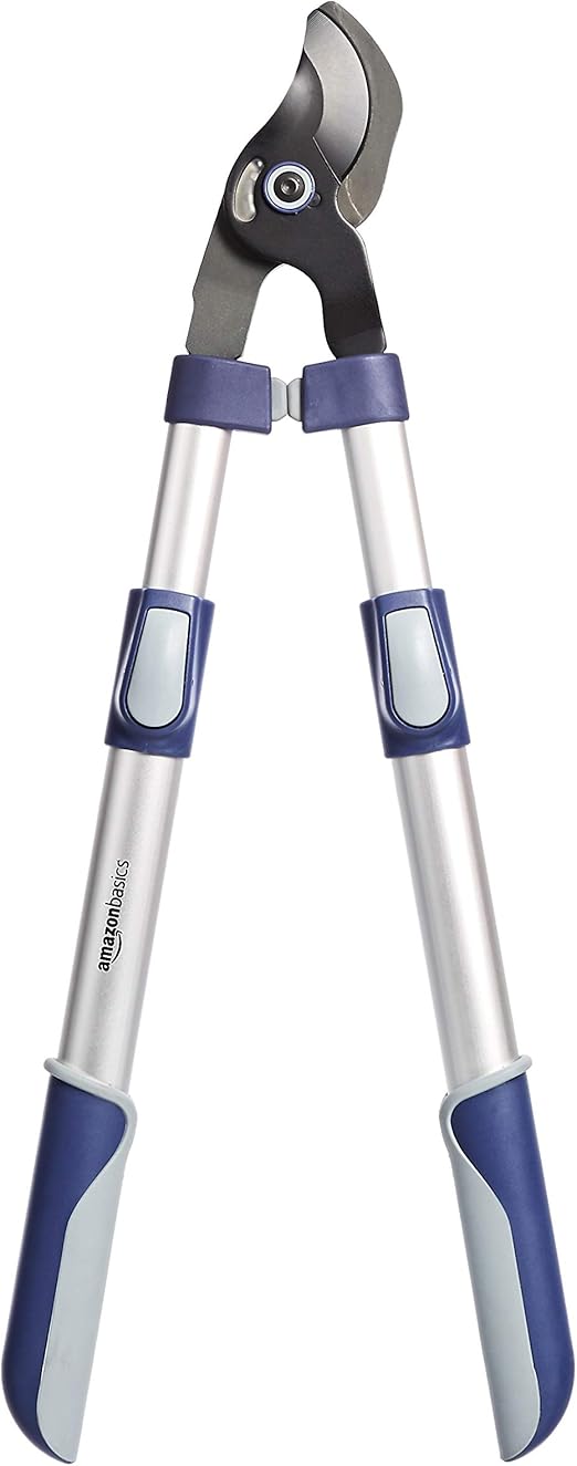 Amazon Basics Telescopic Bypass Lopper, Blue Amazon.co.uk Garden