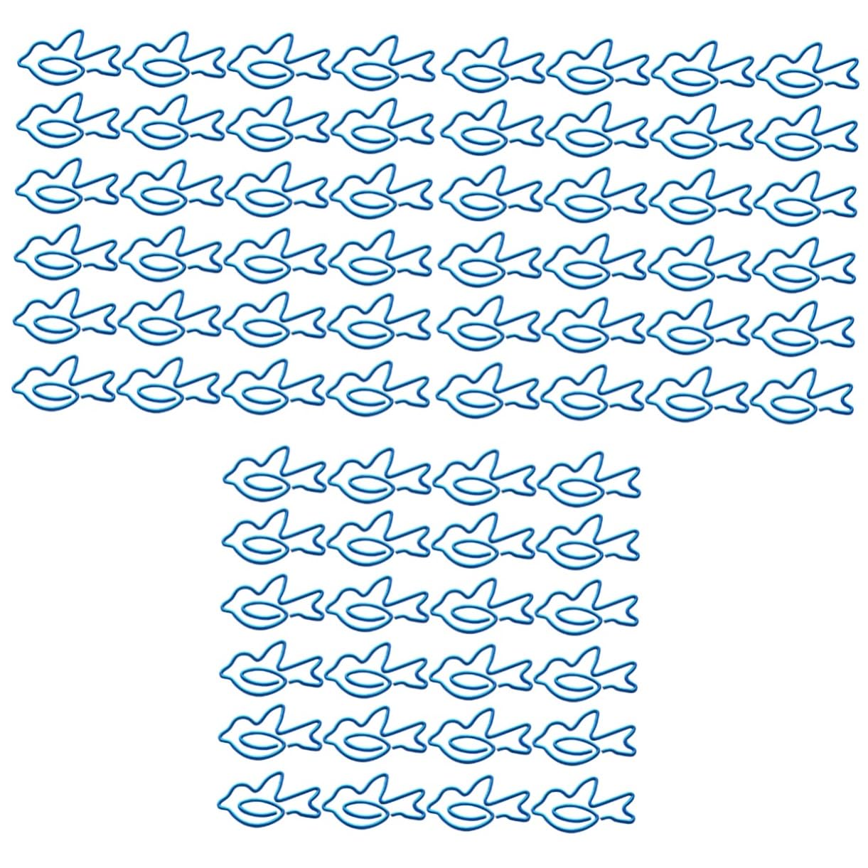 Cabilock 300piezas Clips De Papel Forma De Pájaro Azul Creativos Marcadores Decorativos Para Oficina Hogar y Escuela Suministros Esenciales De Papelería