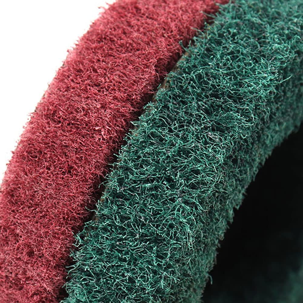 Scouring Stick 20pcs Scrubber Scouring Pads 400 Grits 3 Inch Drill Power Green Scrubbing Pads