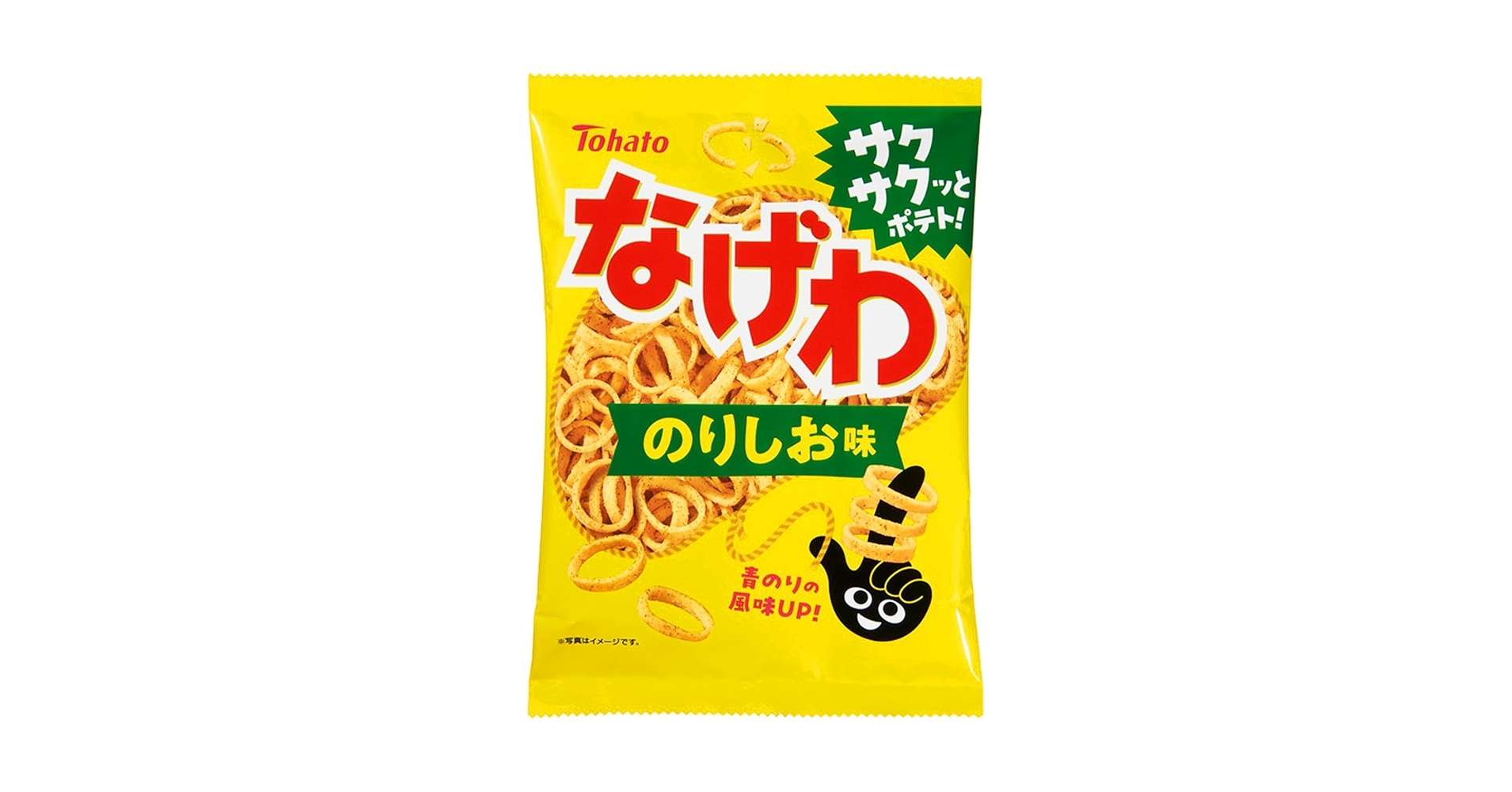 Amazon.co.jp: 東ハト ポテコ なげわ (6袋セット, なげわ のりし