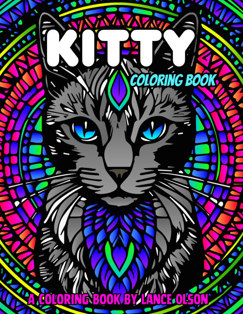 Kitty Coloring Book: Adorable Cat Designs for Stress Relief and Creative Coloring (Animal Coloring Books)