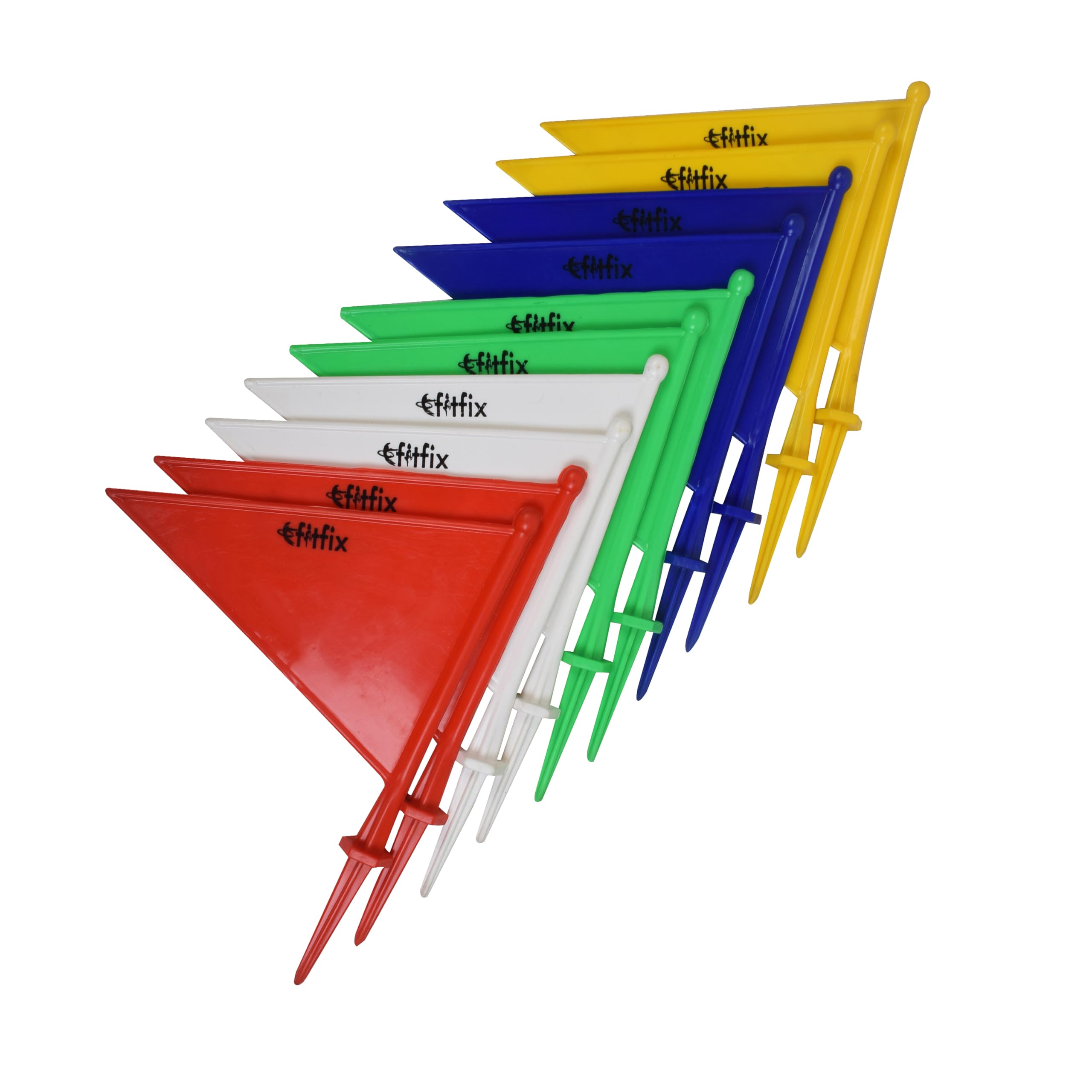 Fitfix Boundary Flag for Marking (Multicolour) - Set of 10 (6545838717) Amazon Price History, Amazon Price Tracker