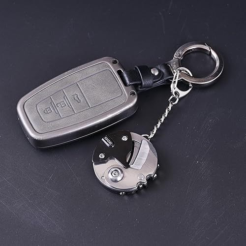 Miniatura 7 de Mini herramienta multifuncional plegable para exteriores 7 en 1 - Pequeña herramienta EDC con juego de destornilladores - colgante de bolsillo