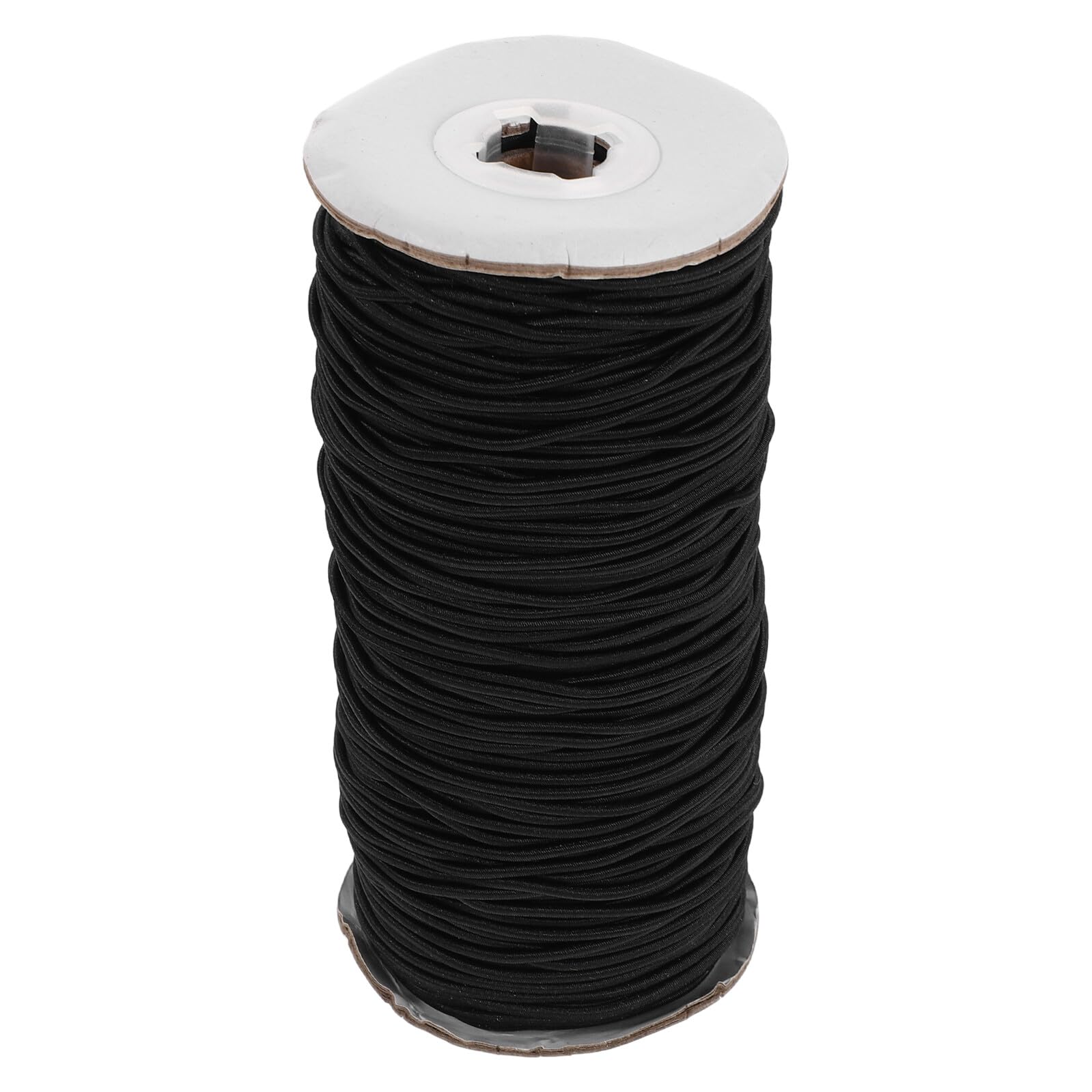 COHEALI Filo Elastico per Braccialetti 3 Mm Nero 100 Iarde, Cordino Elastico per Gioielli Fai da Te, Resistente e Liscio per Creazione di Collane, Perline e Accessori Artigianali