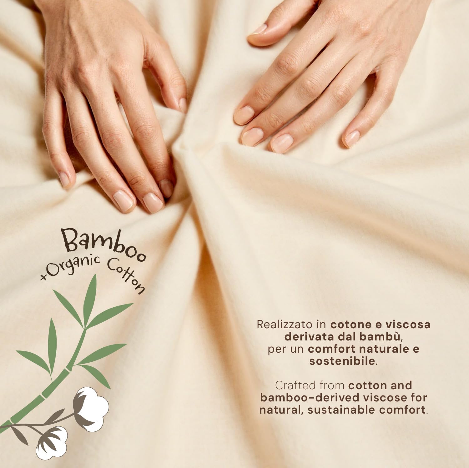 PERLETTI Sacco Nanna Tog 2.5 Invernale in Bamboo e Cotone Organico Neonato - Senza Maniche per Bambino Bambina 0-6 e 6-18 Mesi - Sleeping Bag con Cerniera Caldo Morbido Confortevole