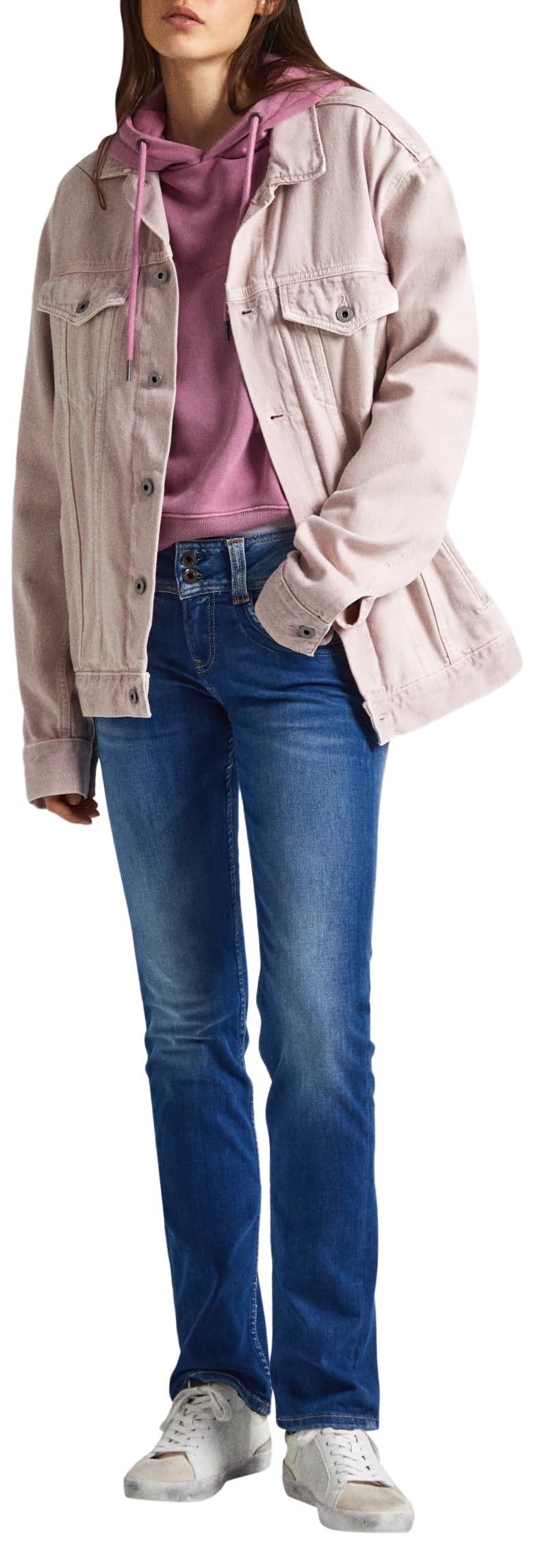 Pepe Jeans Gen Femme Jeans, Blue (Denim-d45), 27W / 32L