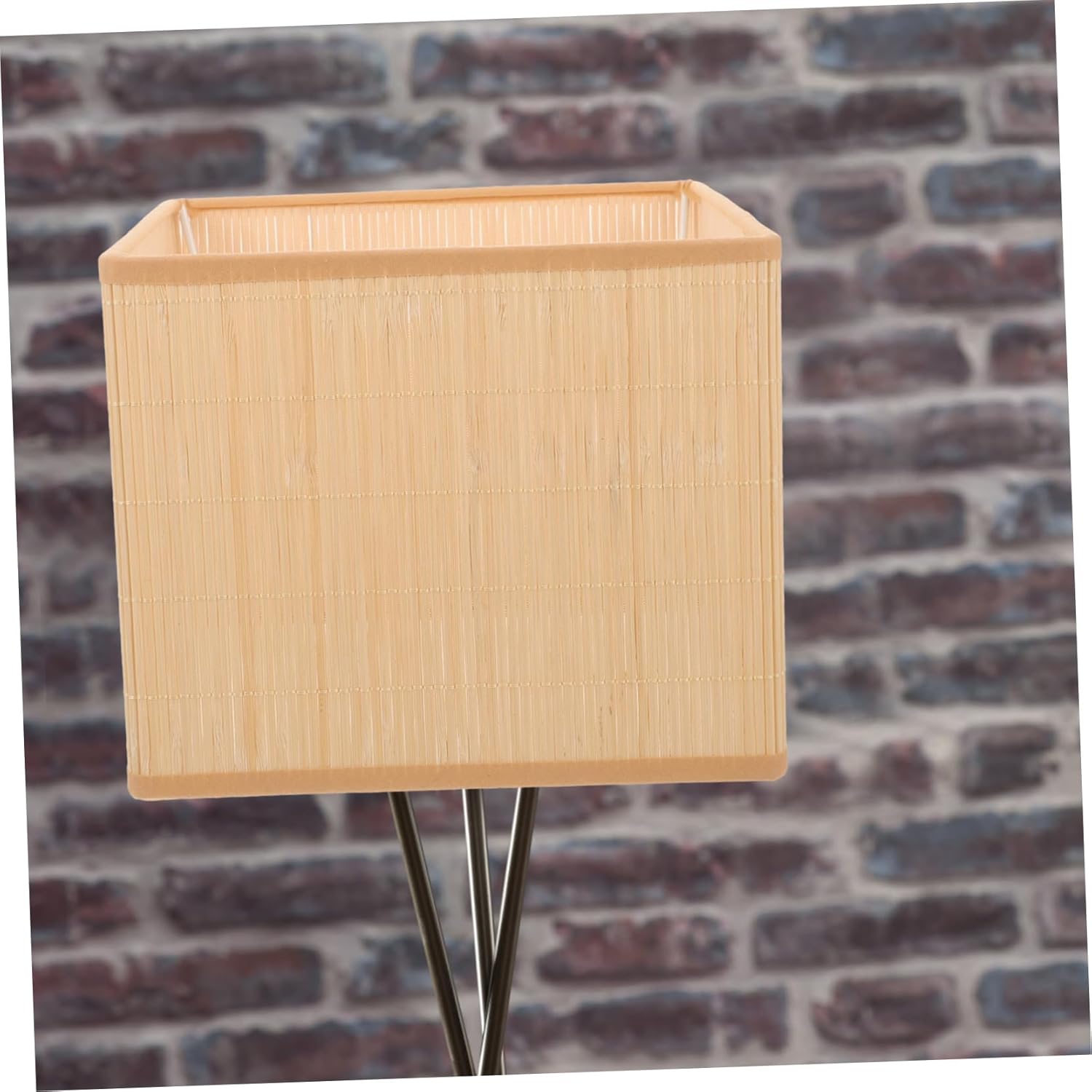 Bamboo Lampshade Replacement Rustic Handwoven Lampshades Ceiling Hanging Lamp for Bedroom