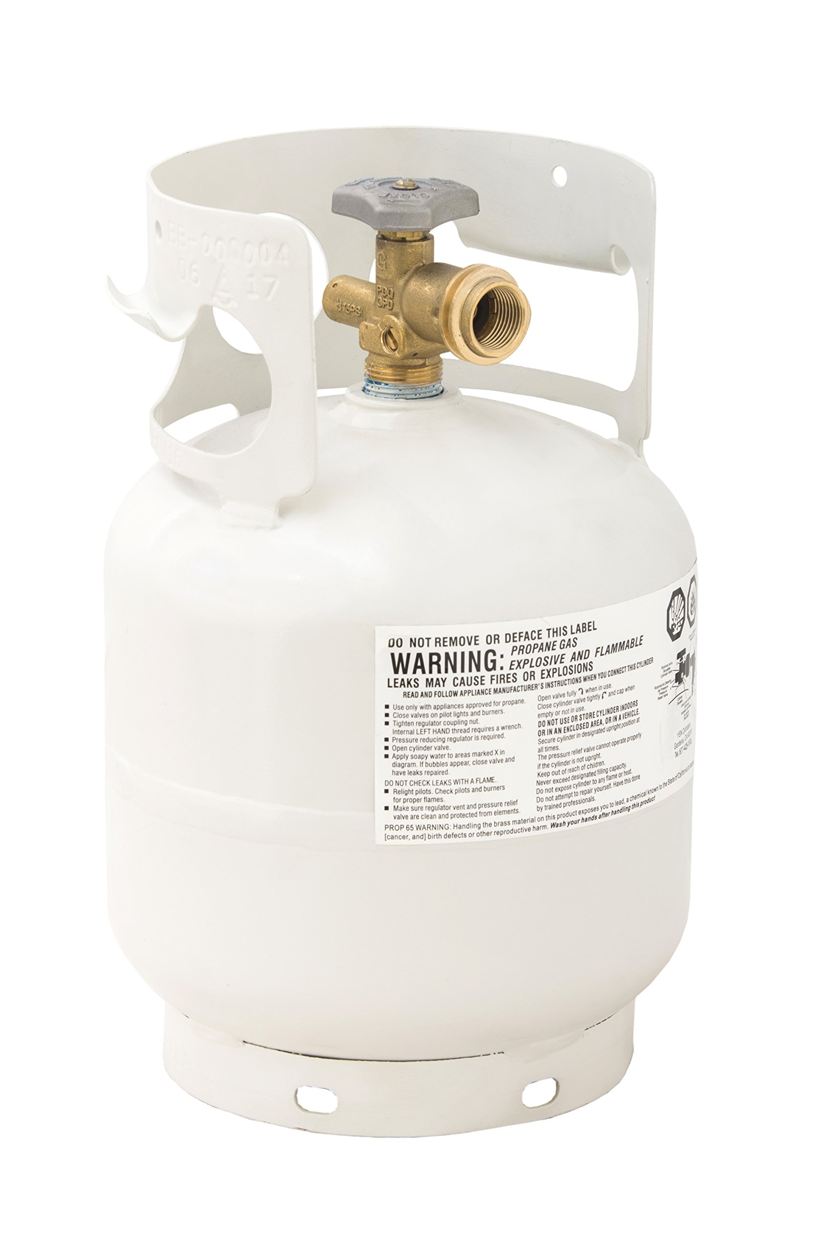 Flame King Ysn5lb 5 Pound Propane Tank Cylinder Great For