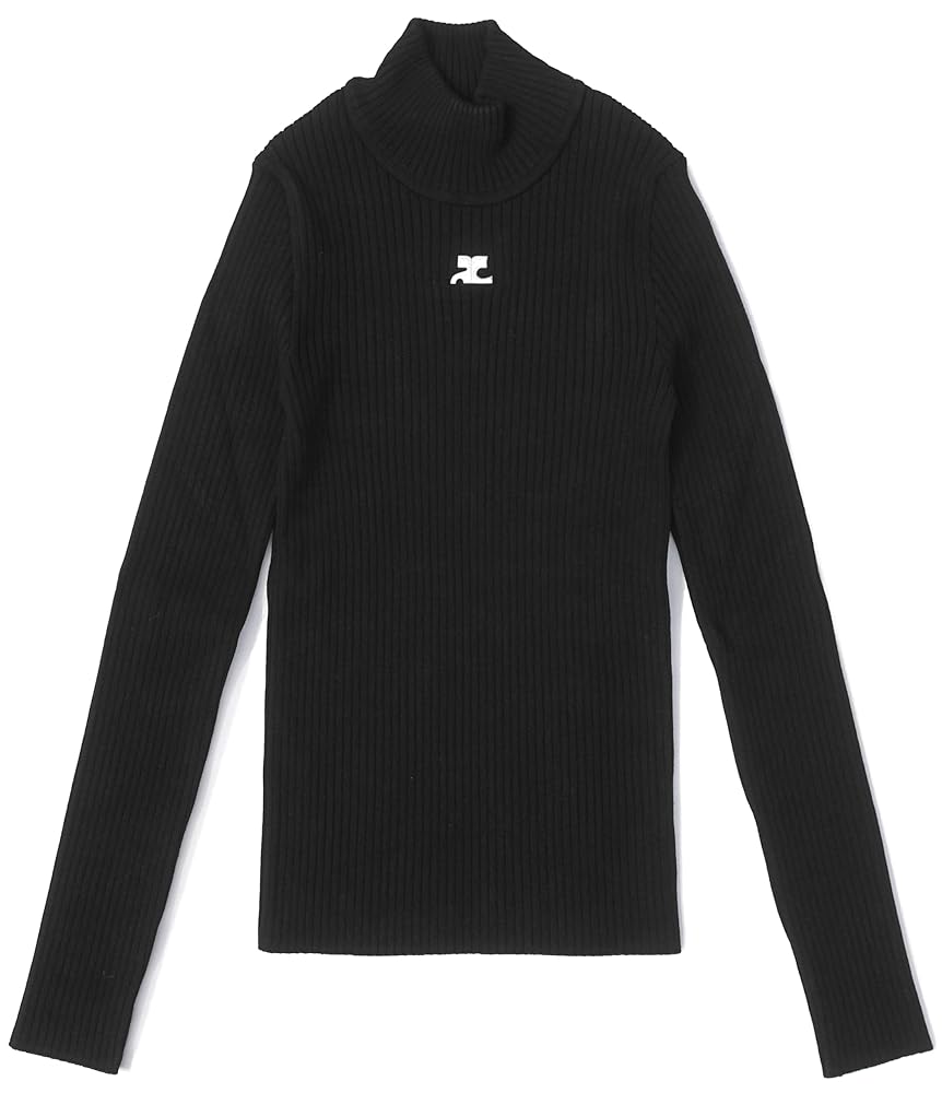 Courrèges クレージュ Reedition リブセーター Courreges クレージュ 半袖ニット REEDITION SHORT SLEEVES