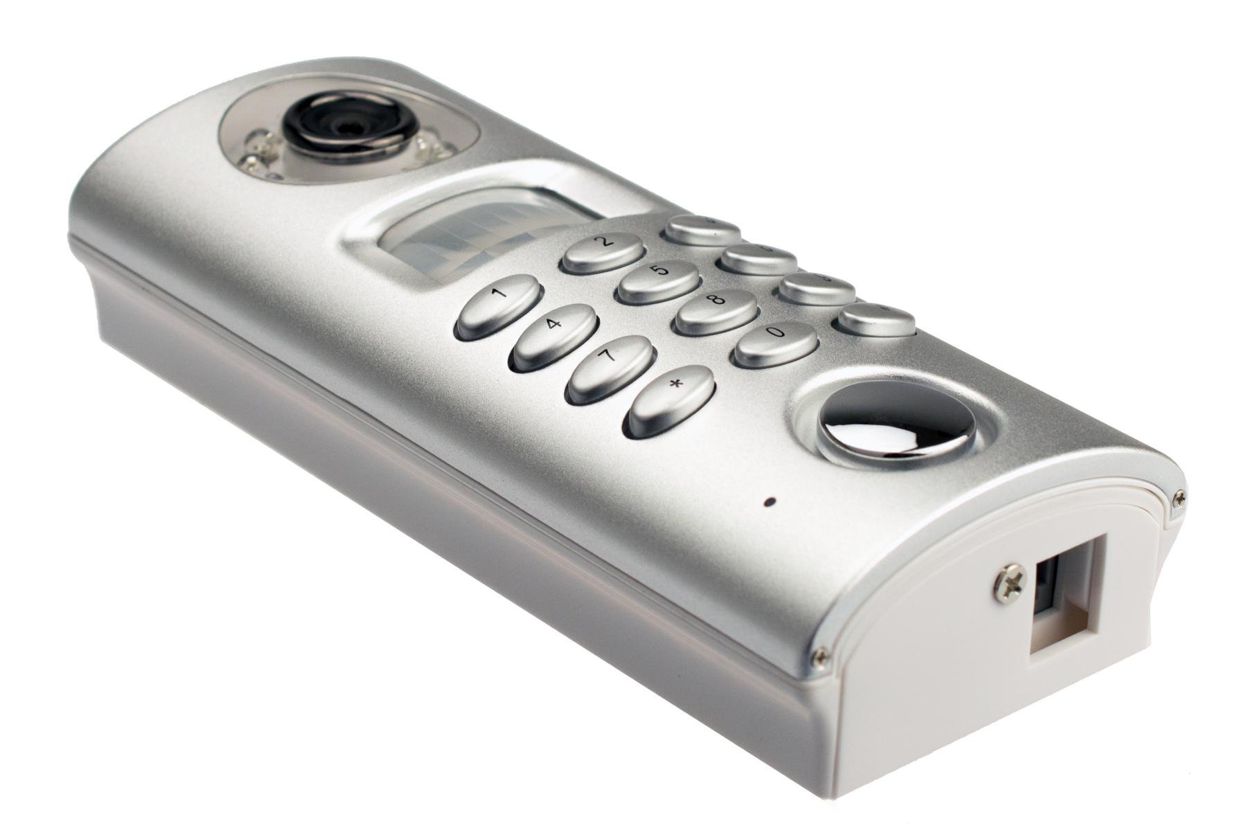 KOBERT GOODS SP61CR Drahtloser Haus-Alarm für Innen-Räume mit Bewegungs-Melder Nachtsicht-Kamera Video-Aufzeichnung zum Einsatz von Einbruch-Schutz mit 130db inklusive Fernbedienung und Pin-Code