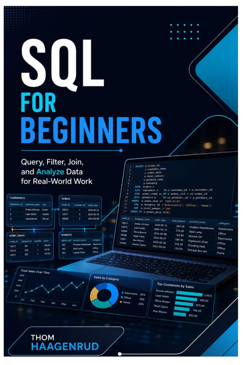 SQL for Beginners: Query, Filter, Join, and Analyze Data for Real-World Work
