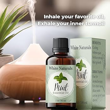 Amazon.com: Organic Mint Essential Oil, Refreshes