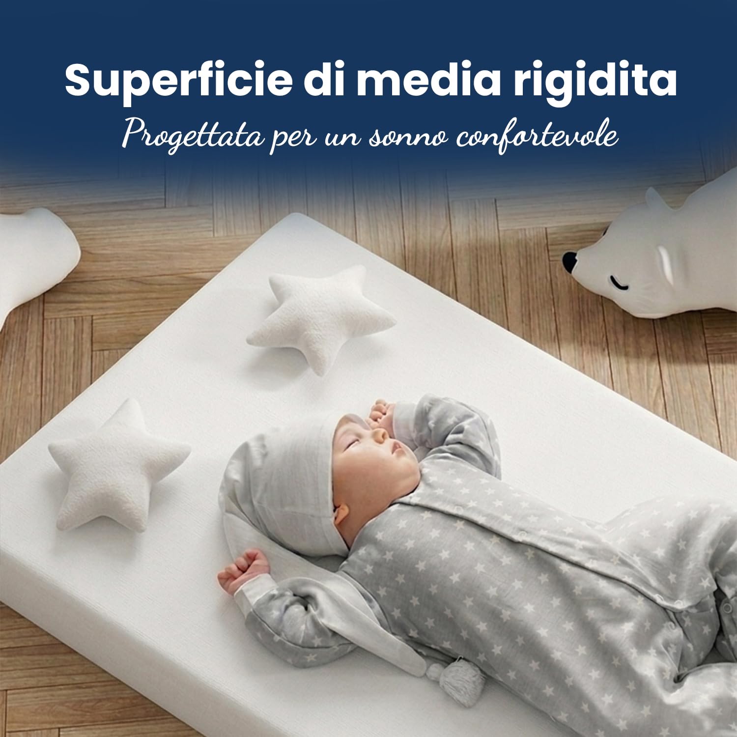 Coprimaterasso Culla Impermeabile 70x140 con Angoli 2 Pezzi