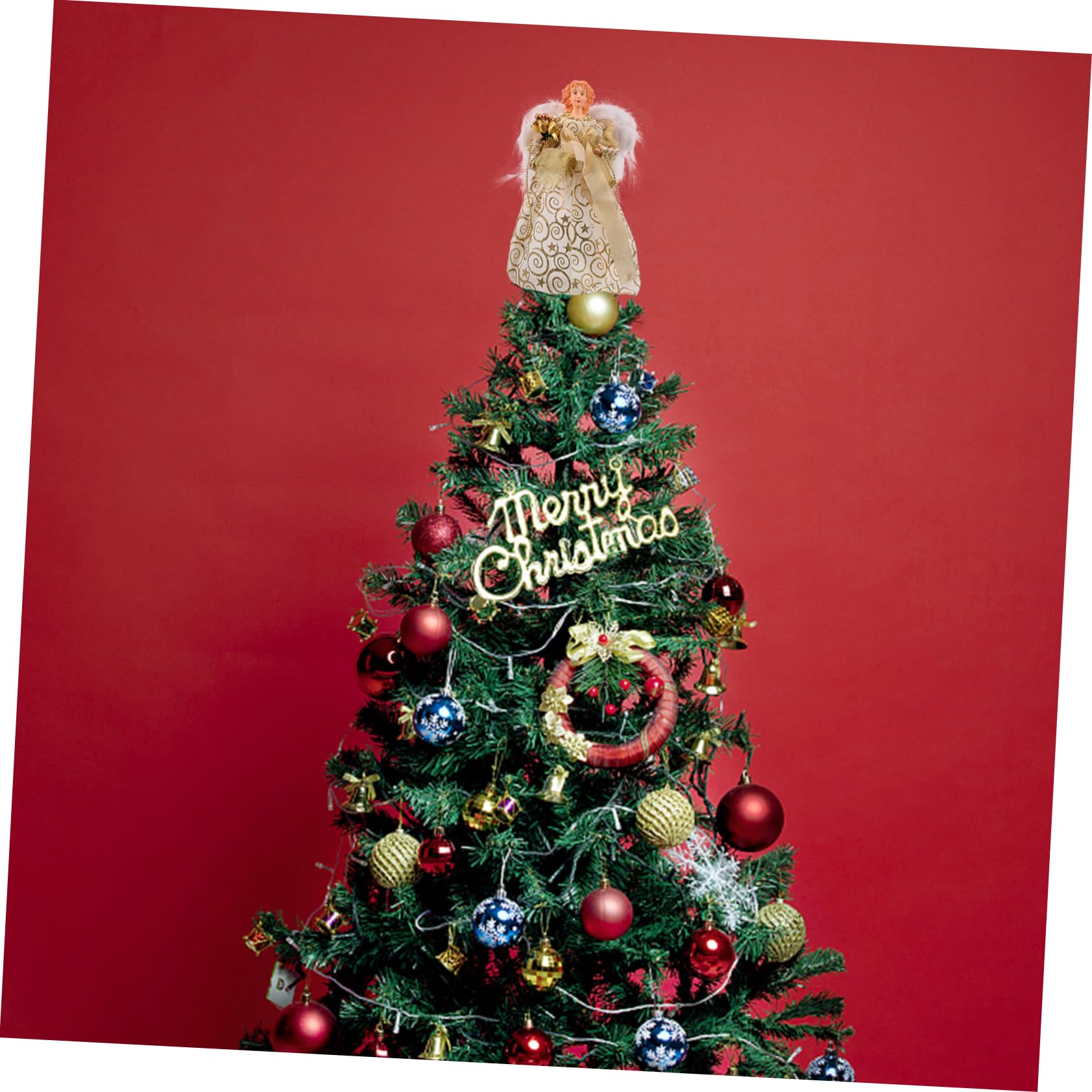 EXCEART Statuetta Di Angelo Natalizio Piccola Decorazione Per Albero Di Natale Bomboniera Per Feste Realizzata in Tessuto Di Buona Qualità