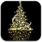 Christmas Tree Gold Lights Live Wallpaper