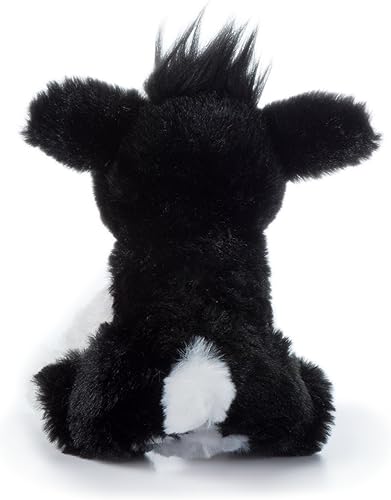 Miniatura 4 de The Petting Zoo Peluche de vaca de peluche, regalos para niños, animales de granja Wild Onez Babiez, juguete de peluche de vaca de 6 pulgadas
