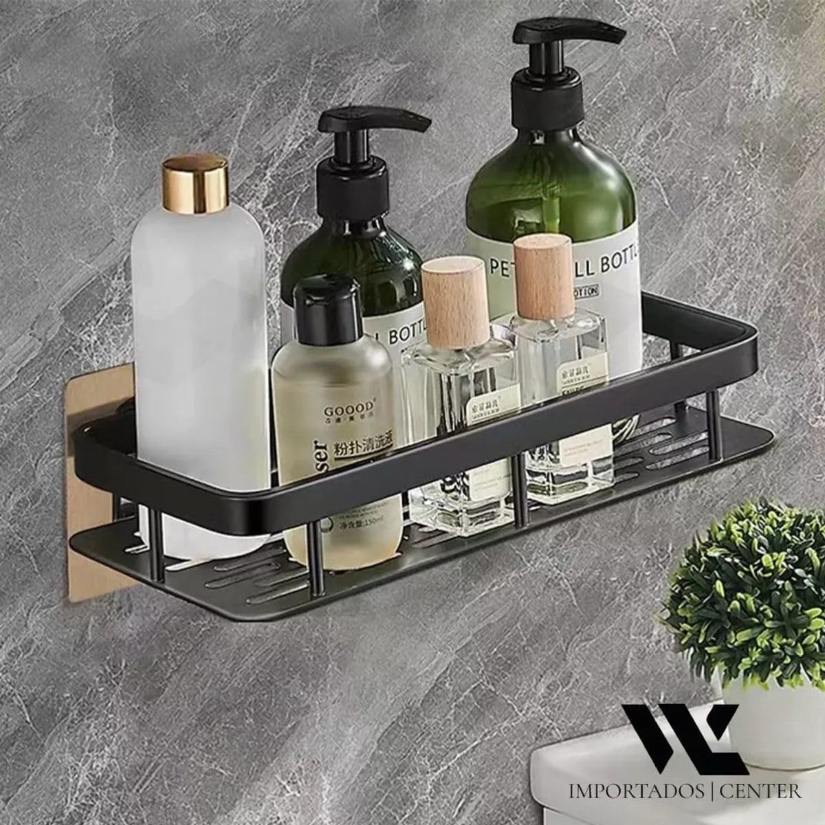 Kit 2 Prateleiras Adesiva Sem Furo Para Banheiro Cozinha Organizador Parede Suporte Porta Shampoo Sabonete Nicho Decorativo Sem Furadeira Instalação Fácil Resistente Moderna Kit 2 Prateleiras Adesiva Sem Furo Para Banheiro Cozinha Organizador Parede Suporte Porta Shampoo Sabonete Nicho Decorativo Sem Furadeira Instalação Fácil Resistente Moderna