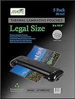 Vista 15 de Apache Bolsas de laminación de 5 mil para tarjeta de invitación de 3.5 x 5 pulgadas, hojas de 3.7 x 5.3 pulgadas, paquete de 100