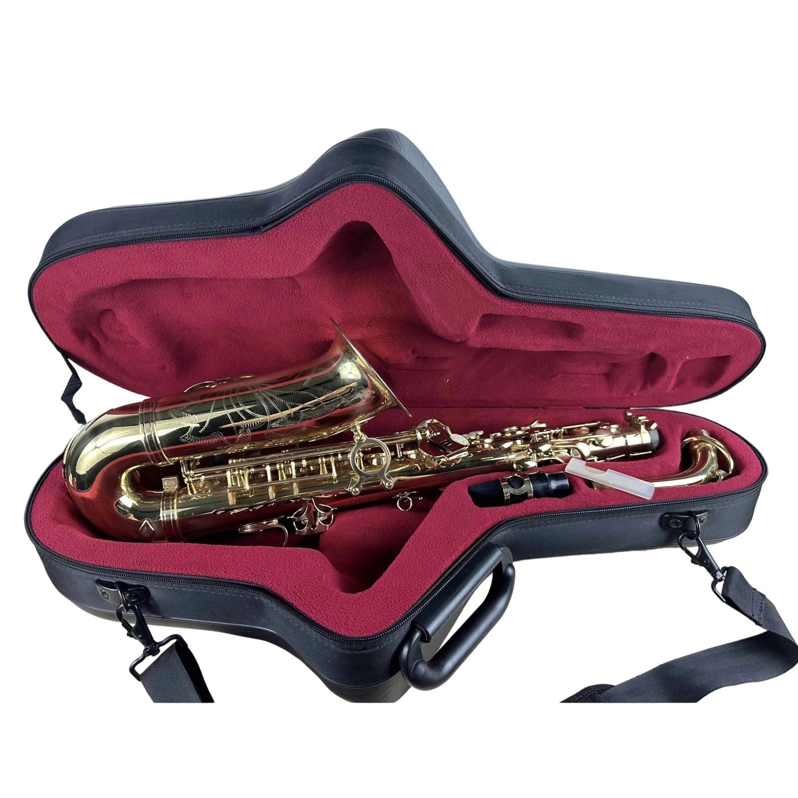 Mosiężny saksofon instrument dęty drewniany dla dorosłych