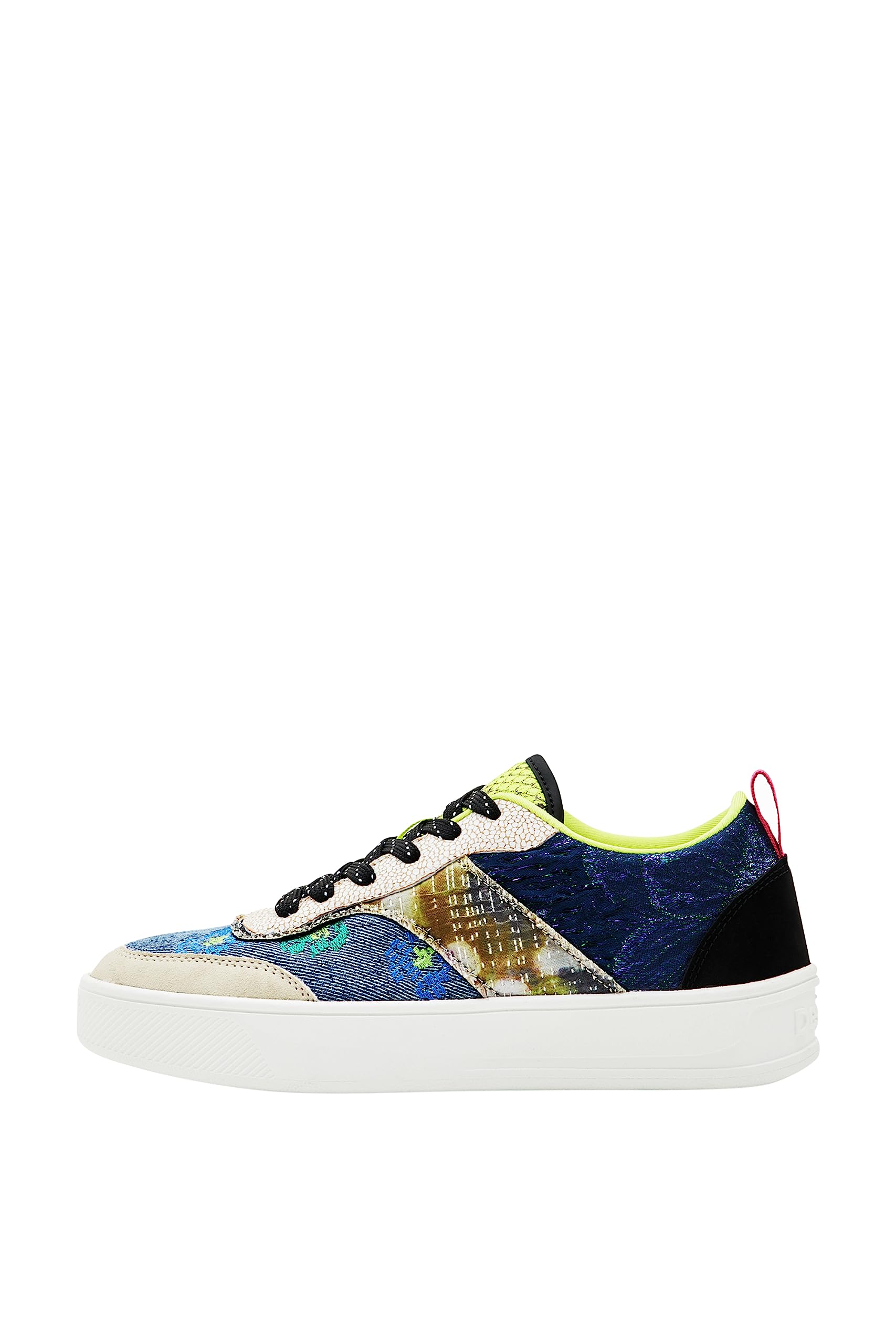 Patchwork sneakers - MATERIAL FINISHES - 37