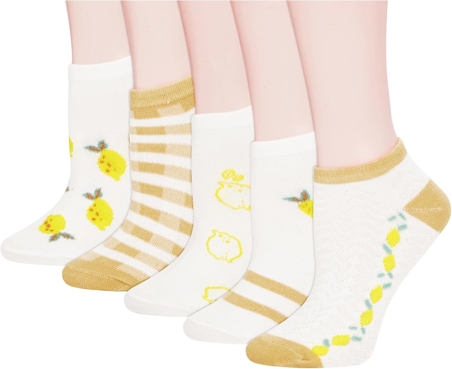 Benefeet Sox Cute Ankle Socks for Women Girls Novelty Patterned Low Cut Liner Socks Funny Cotton Summer Short Casual Sock - Image 6