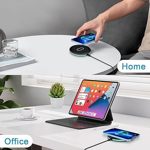 Miniatura 6 de Cargador inalámbrico Google Pixel 9a Almohadilla de carga rápida para Google Pixel 9 Pro XL, 9 Pro Fold, 9 Pro, 8,8 Pro, 7,7 Pro, 6,6 Pro, 5,4XL,