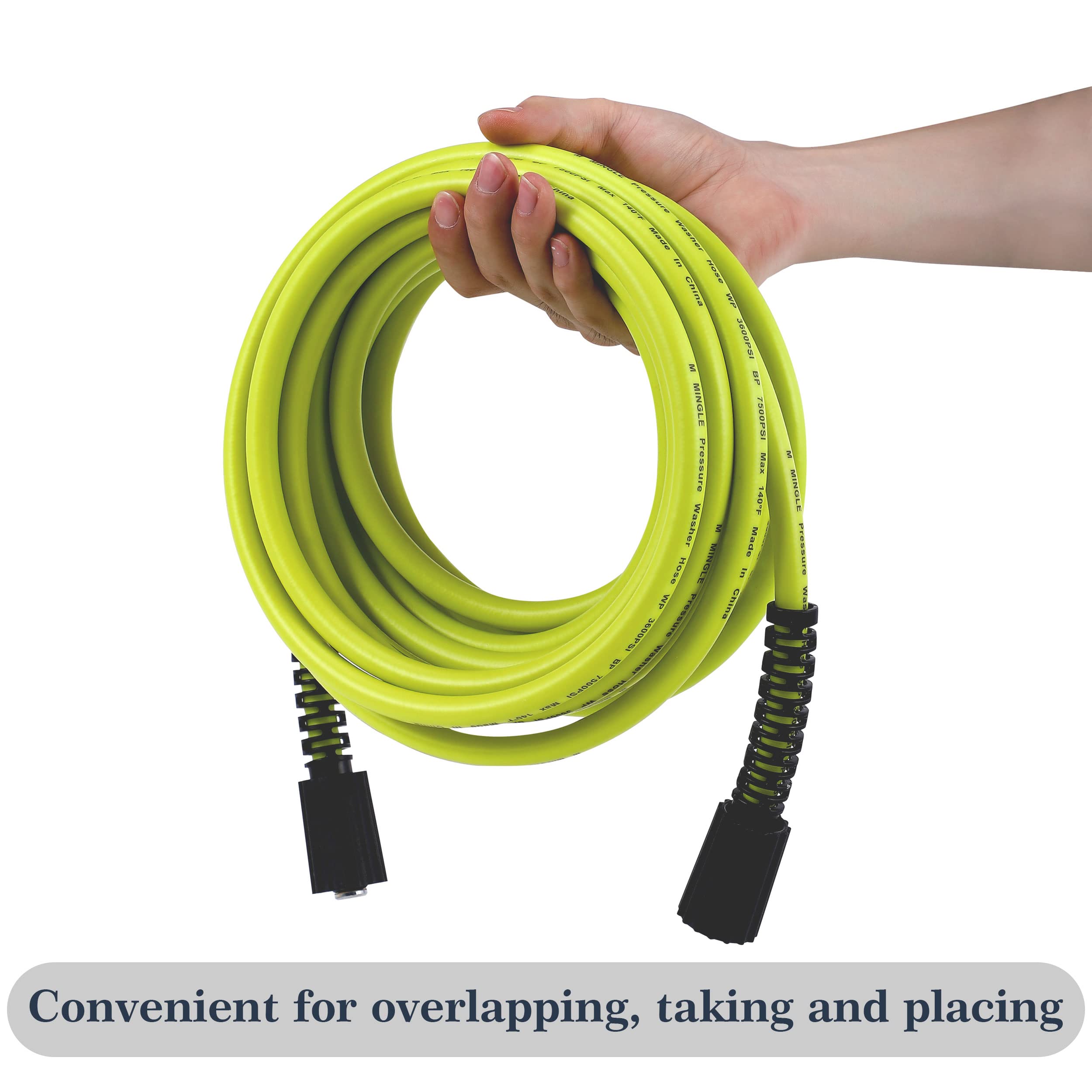 SALALIS Tuyau Pour Nettoyeur Haute Pression 10 M M14xM22 Filetage Tuyau